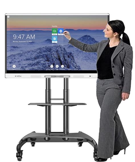 Interactive whiteboard and Smart board for school classroom education