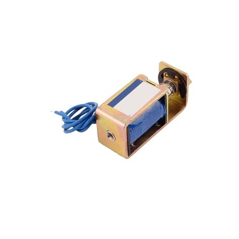 Open Frame Solenoid Door Lock DC 12V 1A 10mm Stroke – REES52