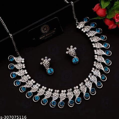 DREAM-FASHION-Silver-Palated-Jewellery-Set – Shefit