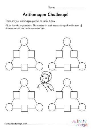 Image result for How to Solve Math Arithmagons