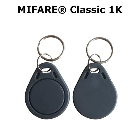Porte-clefs mifare® classic 1k noir - mifare-key-1kk