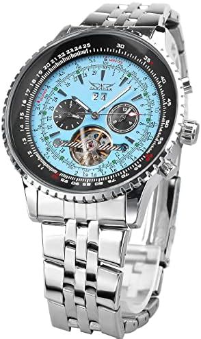 Buy FORSINING Automatic Mechanical Watch, Self Winding Blue Dial Design ...