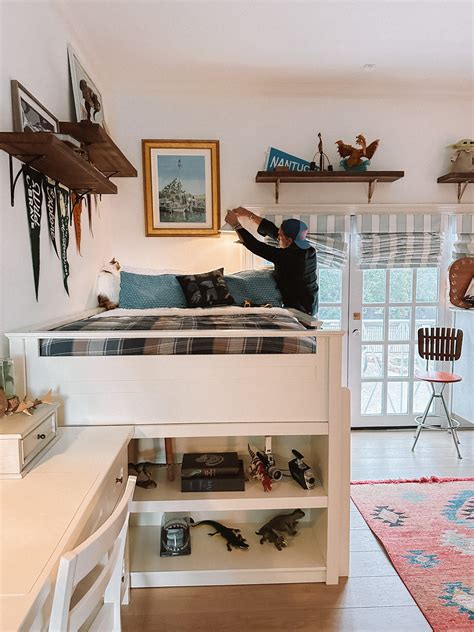 Loft Bed Ideas For Boys Room - Casey Wiegand of The Wiegands
