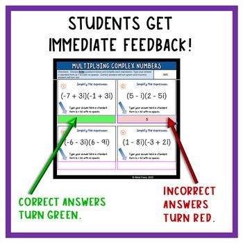 Image result for Multiplying Complex Numbers Activity