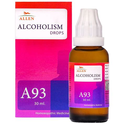 Buy Allen A93 Alcoholism Drops, 30 ml | 19 Minutes Delivery | Apollo ...