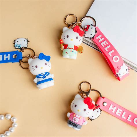Hello Kitty Keychain Large Online - Premium Keychain | Nestasia
