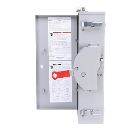 Buy Double Throw 60 Amp 600-Volt 3-Pole Outdoor Non-Fusible Safety ...