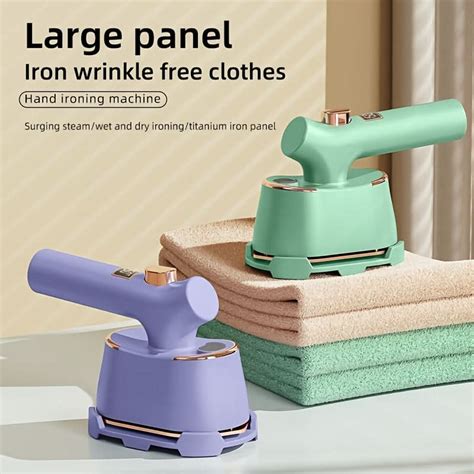 Portable Handheld Steam Iron – 40W Compact Wrinkle Remover for Travel ...