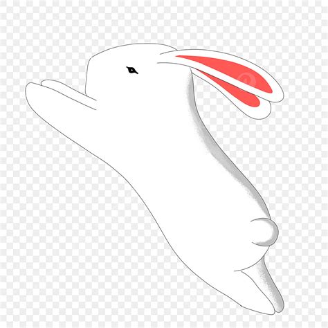 Jade Rabbit PNG Image, Rabbit White Rabbit Jade Rabbit Chang E, Cartoon ...