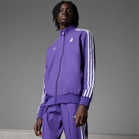 adidas Real Madrid Terrace Icons Track Top - Purple | adidas India