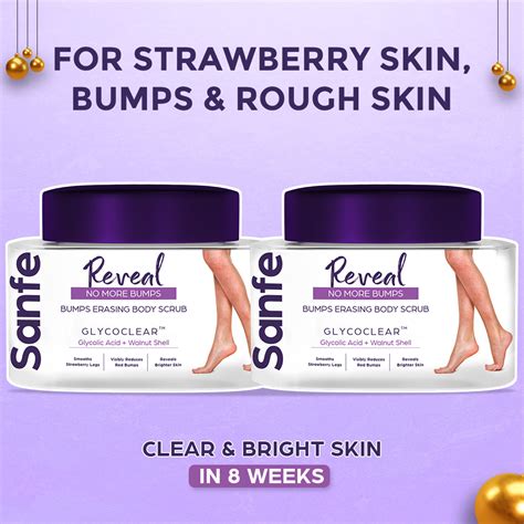 Bumps Erasing Body Scrub - 200gm – Sanfe