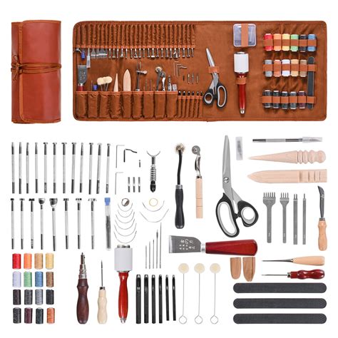 VEVOR Leather Crafting Tool Kit — 92 PCS for DIY and Pros