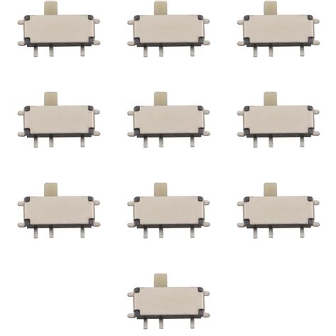 Ruiwaer 10PCS Tiny Slide Switch Trigger On/Off 7 Pin India | Ubuy