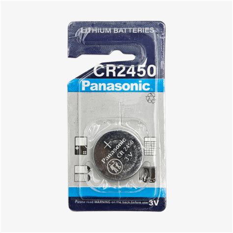 Panasonic CR2450 3V Lithium Coin Battery – QuartzComponents