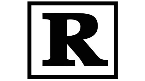 Transparent Rated R Logo
