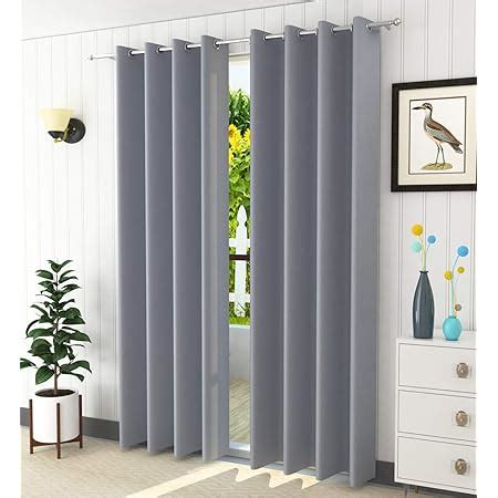 Buy NICETOWN Thermal Insulated Grommet Blackout Curtains with 2 Panels ...