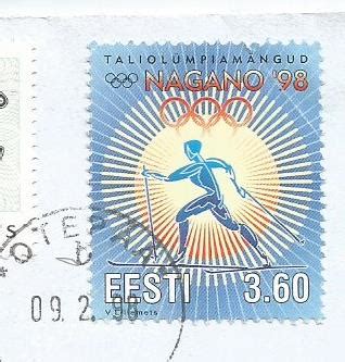 Stamps on 1998 Nagano Winter Olympics – Estonia 1998. – Stamp Digest