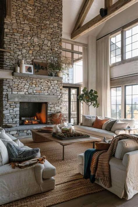40 Elegant Rustic Farmhouse Living Room Ideas You'll Love