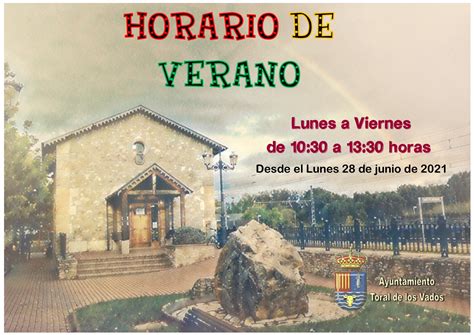 HORARIO DE VERANO EN LA BIBLIOTECA MUNICIPAL