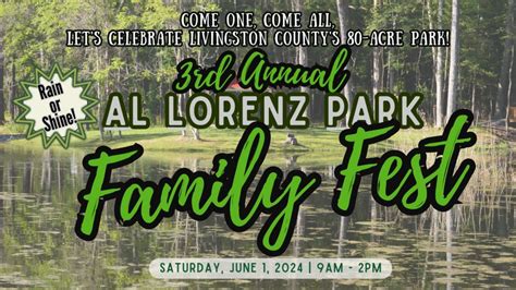 3rd Annual Al Lorenz Park Family Fest, Al Lorenz Park, Al Lorenz Drive ...