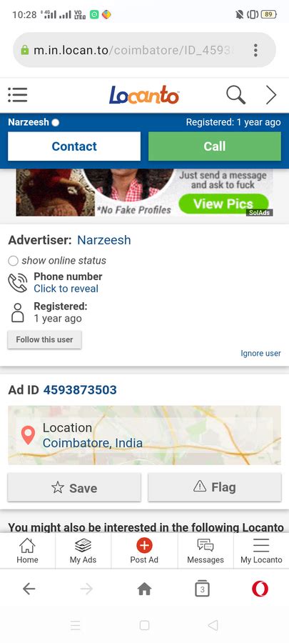 Locanto — sexual abuse free service add