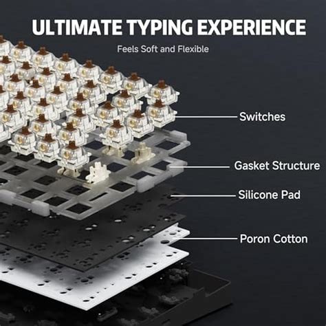 Mechanical Keyboard | RK ROYAL KLUDGE R75 75% Hot-Swap Gaming Keyboard ...