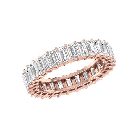 Emerald Eternity Ring (0.10 ct each) – Unicarat