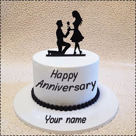 Wedding Anniversary Wishes For Wife Cake With Name