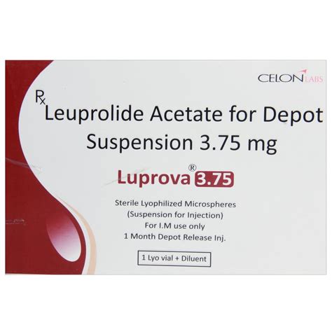 Luprova 3.75Mg Inj Price, Uses, Side Effects, Composition - Apollo Pharmacy