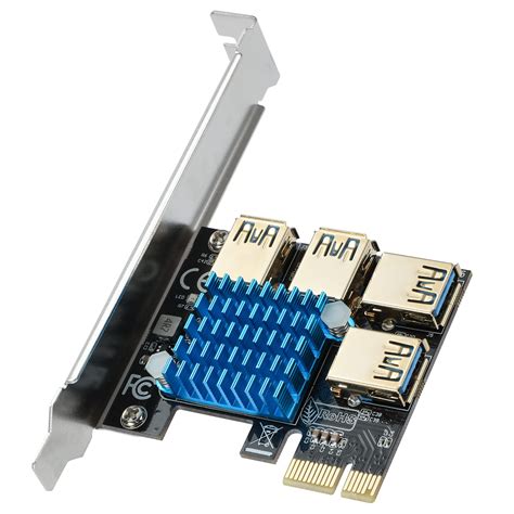 Pci E Splitter 1 To 4 Pci Express Usb Port | Desertcart INDIA