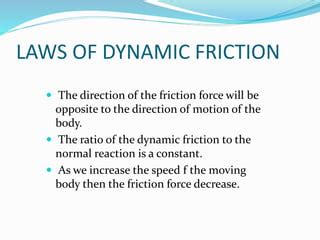 Dynamic Friction 的图像结果