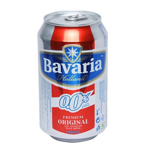 Bavaria Premium Original Non Alcoholic Malt Drink Can 330 ML : Amazon ...