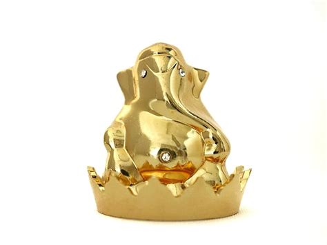 Ganpati on Singhasan 2 inch – The Spiritual Living