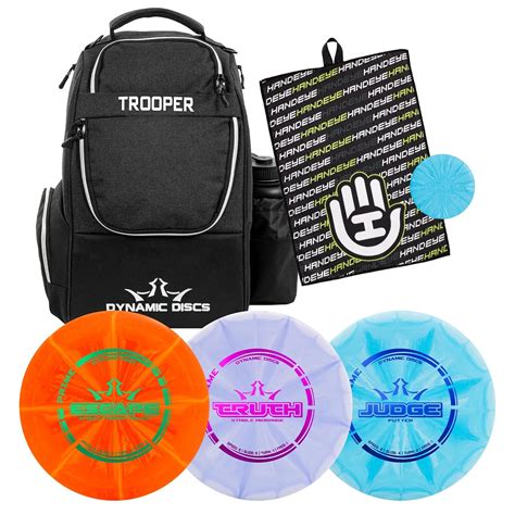 Dynamic Discs Trooper Backpack Prime Burst Disc Golf Starter Set ...