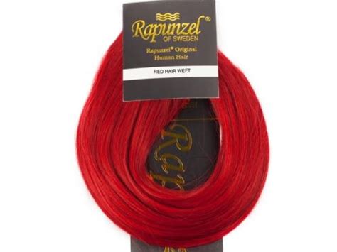 Rapunzel of Sweden Hair weft Original Straight 50 cm 6.0 Red Fire ...