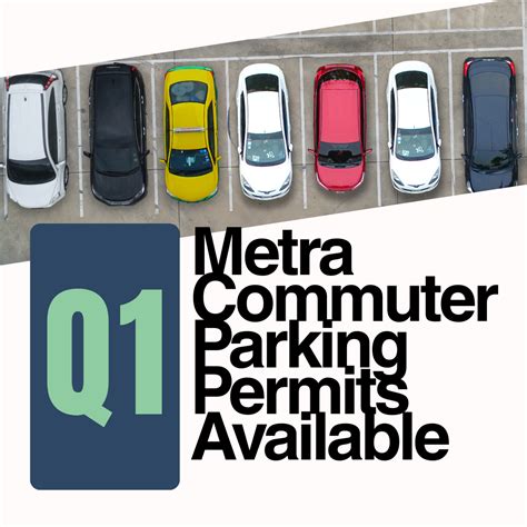 News Center • Metra Commuter Parking Permits – Now Available