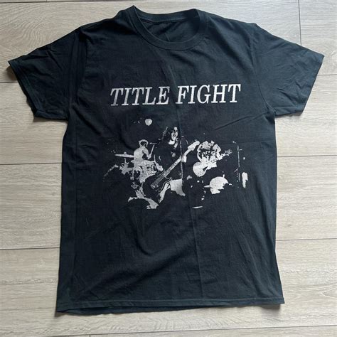 title fight shirt heavy cotton Gildan5000 T Shirt... | Depop