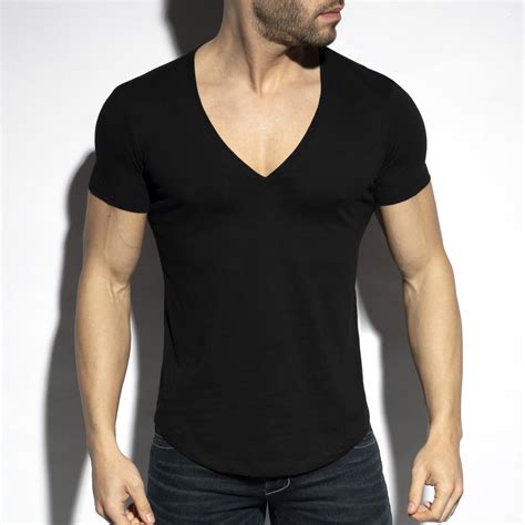 DEEP V-NECK T-SHIRT