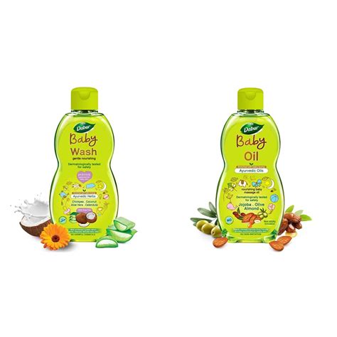 Buy Dabur Baby Wash: Gentle Nourishing babywash enriched with baby ...