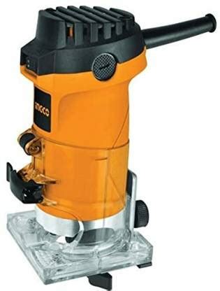 INGCO 35000 RPM Heavy duty 6mm Router with Parallel Guide 500W Laminate ...