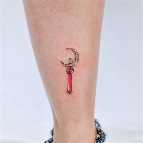Sailor Moon Wand Tattoo
