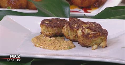 Chef Bobby's Colony Marine Classic Crab Cake | FOX 2 Detroit