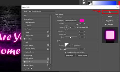 Image result for Photoshop Neon Text Tutorial