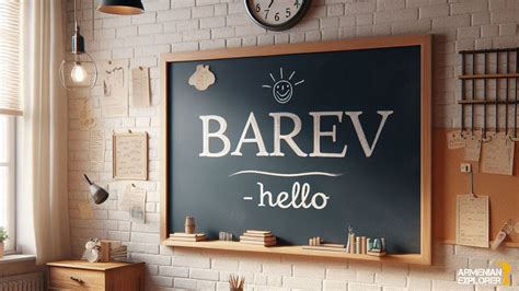 Hello in Armenian and other useful phrases