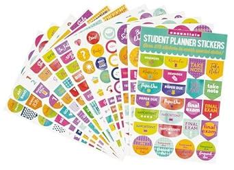Essentials Student Planner Stickers Set of 575 Stickers : Peter Pauper ...