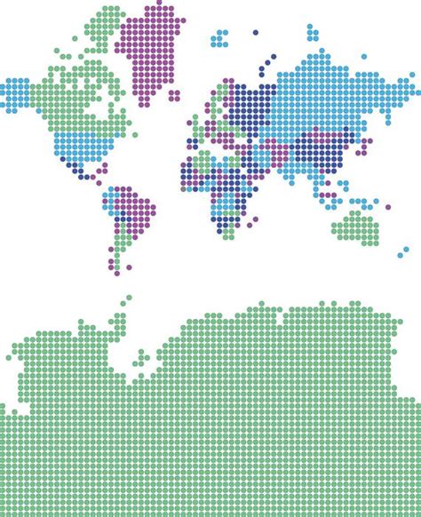 Earth Map Vector with Color Coding 的图像结果