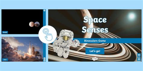Space Senses Interactive Binoculars Game (teacher made)