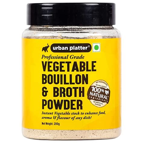 Urban Platter Vegetable Bouillon and Broth Powder, 200g [ Anytime ...