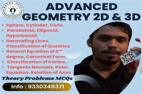 Advanced Analytical Geometry (2D & 3D)