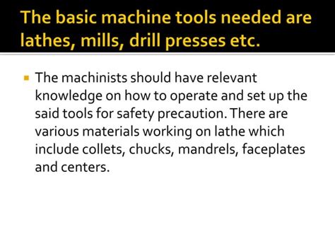 Image result for Machine Shop Basics
